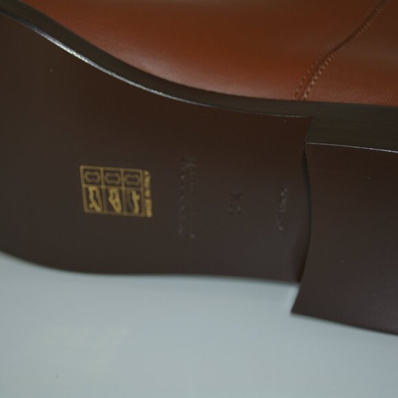 NIB BURBERRY REDGRAVE TB MONOGRAM KNEE HIGH BOOTS - Picture 10 of 15